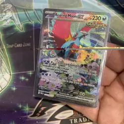 Roaring Moon EX 251/182SV04: Paradox Rift Holo Pokemon NM TCG SIR - Image 4