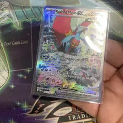 Roaring Moon EX 251/182SV04: Paradox Rift Holo Pokemon NM TCG SIR - Image 5