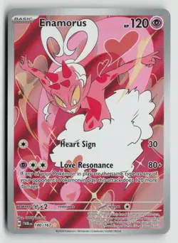Enamorus 180/167 Pokemon SV06: Twilight Masquerade Illustration Rare NM - Image 1