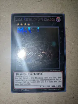 Dark Rebellion XYZ Dragon - Ghost Rare 👻- 1st Edition - Image 1