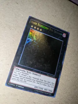 Dark Rebellion XYZ Dragon - Ghost Rare 👻- 1st Edition - Image 2