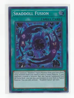 YuGiOh Shaddoll Fusion Secret Rare 1st Edition SHVA-EN057 Nm - Image 1