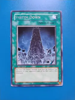 Lightly Played Yugioh System Down - CRV-EN041 - Rare - 1st Edition - Image 1