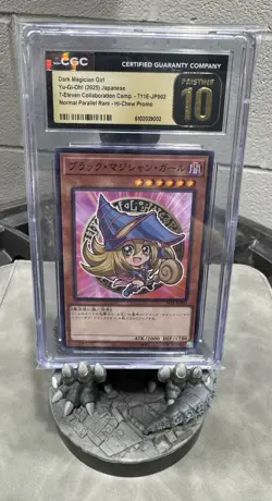 Yu-Gi-Oh! TCG Dark Magician Girl 711e-JP002 Parallel Rare CGC Pristine 10 - Image 2