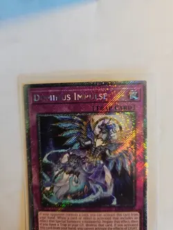 Yugioh - Dominus Impulse RA05-EN080 Platinum Secret Rare Near Mint In Hand - Image 5