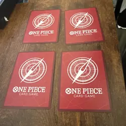 One Piece TCG Monkey.D.Luffy ST21-001 Gear 5 Foiled NM Leader Card - Image 5