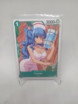ONE PIECE ENGLISH CARD GAME CARTE PRE RELEASE Tristan OP08-027 EN MINT - Image 1