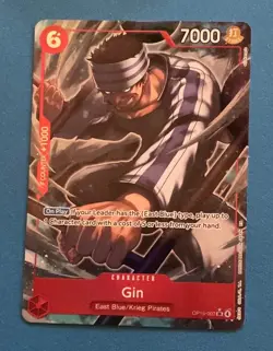 Gin Adventure On Kami's Island One Piece OP15-007 Alt Art - Image 1