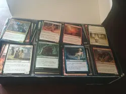 Box Of Common And Uncommon Magic The Gathering Cards - Image 1