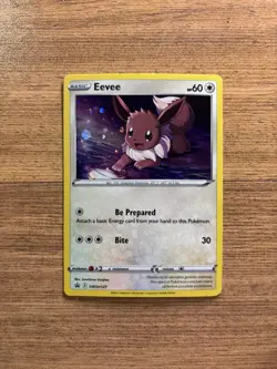 Pokemon TCG Sword & Shield Promo Card - SWSH127 Eevee Holo Foil Nintendo NM - Image 1