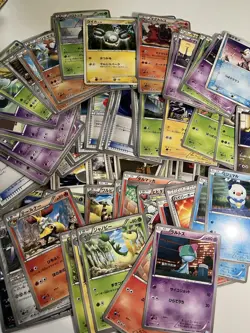 100 MID ERA / BLACK & WHITE 2010 BULK BUNDLE CARD LOT JAPANESE POKEMON - Image 1