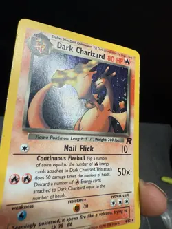 #4 Dark Charizard 4/82 Team Rocket 2000 Holo Rare WOTC Pokemon Card TCG - Image 4