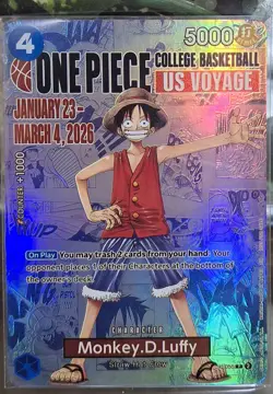 one piece Us College Basketball cards english - Image 1