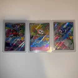 Pokemon First Partner Illustration Collection 3 card gen 7 (Alola set) - Image 1
