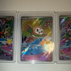 Pokemon First Partner Illustration Collection 3 card gen 7 (Alola set) - Image 3