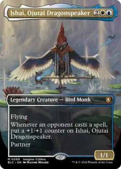 MTG English Ishai, Ojutai Dragonspeaker (Borderless) NM Normal - Image 1