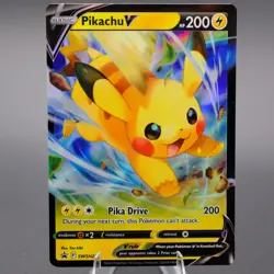 Pikachu V - SWSH285 Promo SWSH: Sword & Shield Promo Cards Pokemon TCG NM - Image 1