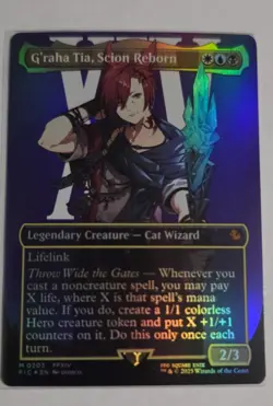 G'raha Tia, Scion Reborn (Borderless) Commander: Final Fantasy Foil - Image 1