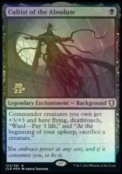 MTG Cultist of the Absolute [Commander Legends: Battle for Baldur's Gate Prerele - Image 1