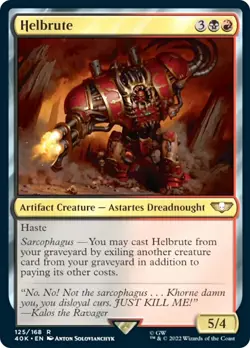 MTG Helbrute [Warhammer 40,000] Near Mint Magic - Image 1