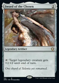 MTG Sword of the Chosen [Dominaria United Commander] Near Mint Magic - Image 1