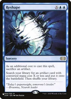MTG Reshape [Secret Lair: Heads I Win, Tails You Lose] Lightly Played Magic - Image 1