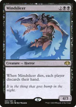 MTG Mindslicer [Dominaria Remastered] Foil Near Mint Magic - Image 1