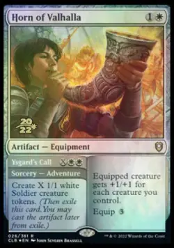 MTG Horn of Valhalla // Ysgard's Call [Commander Legends: Battle for Baldur's Ga - Image 1
