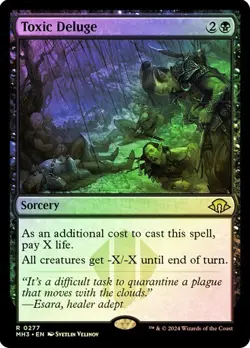 Toxic Deluge - FOIL - Modern Horizons 3 - Magic The Gathering - MTG - Image 1