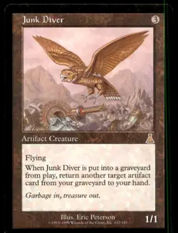 MTG Junk Diver LP Light Play Urza's Destiny [5108] - Image 1