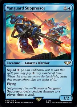 MTG Vanguard Suppressor [Warhammer 40,000] Near Mint Magic - Image 1