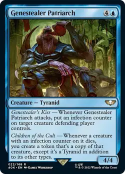 MTG Genestealer Patriarch [Warhammer 40,000] Near Mint Magic - Image 1