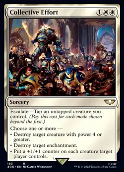 MTG Collective Effort [Warhammer 40,000] Near Mint Magic - Image 1