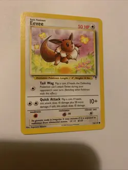 Pokemon Legendary Collection Eevee 74/110 LP - Image 3