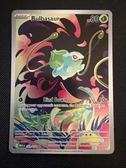 Bulbasaur 133/132 Full Art NM/M Mega Evolution Pokemon Card - Image 1