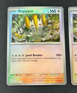 Regigigas 086/131 Master Ball + Poke Reverse Holo Pokemon Prismatic Evolutions - Image 2