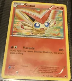 Victini 15/101 Holo Rare Noble Victories Pokemon Card - Image 1