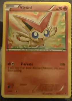 Victini 15/101 Holo Rare Noble Victories Pokemon Card - Image 2