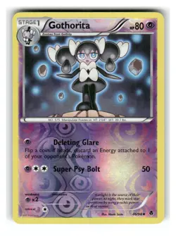 Gothorita 46/98 Uncommon Emerging Powers Pokemon Reverse Holo Lightly Played - Image 1