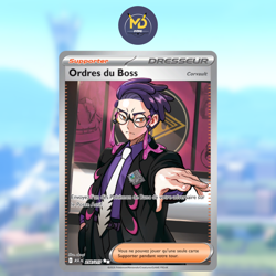 Carte Pokemon Francaise - Ordres du Boss 256/217 - Heros Transcendants - Image 1