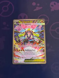 Mega Zygarde ex 120/088 Me03: Perfect Order Holo MINTY pokemon tcg - Image 1