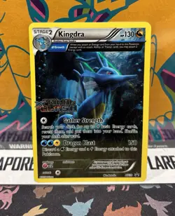 Kingdra XY39 Prerelease 2015 Black Star Promo XY Primal Clash Pokemon Stamped - Image 1