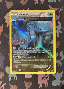 Kingdra XY39 Prerelease 2015 Black Star Promo XY Primal Clash Pokemon Stamped - Image 5