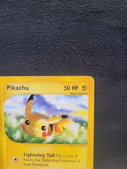 Pikachu 124/165 Expedition Base Set Regular Non Holo Common Pokemon - Image 3