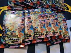 Pokemon TCG Mega Evolution Ascended Heroes Booster Pack Lot of 15 SEALED PACKS - Image 2