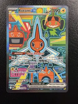 Pokemon TCG Rotom ex 126/094 Phantasmal Flames SIR NM - Image 1