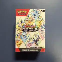 Pokemon TCG Scarlet & Violet Prismatic Evolutions Booster Bundle SEALED - Image 1