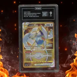 Pokemon Silver Tempest LUGIA VSTAR 211/195 Secret Rare Gold TAG 9 - Image 1