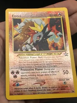 Pokemon TCG Entei Wizards Black Star Promos 34 Holo Promo Promo - Image 4