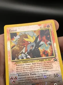 Pokemon TCG Entei Wizards Black Star Promos 34 Holo Promo Promo - Image 5